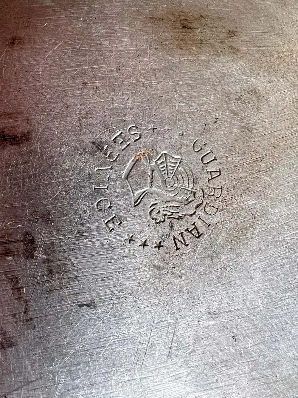 Vintage Guardian Service Cast Aluminum 13.5